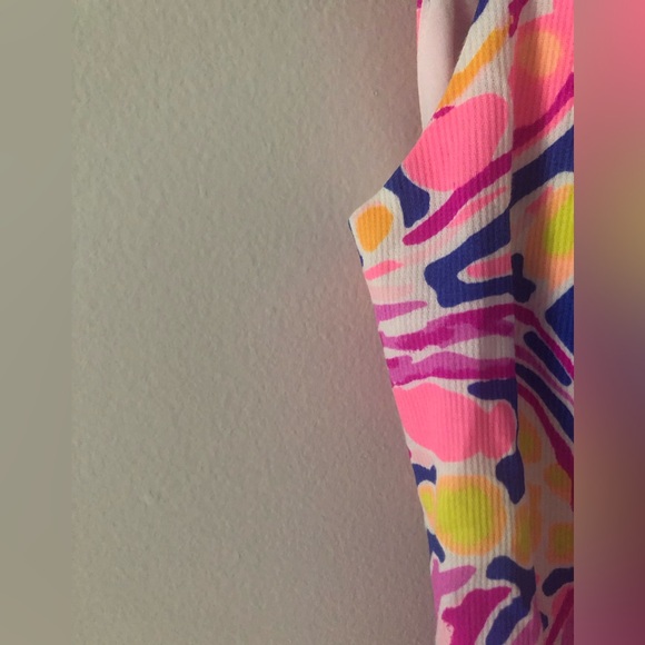 Lilly Pulitzer Courtney Mini Dress in Brilliant Blue Catch And Release Size 4 - Picture 5 of 16